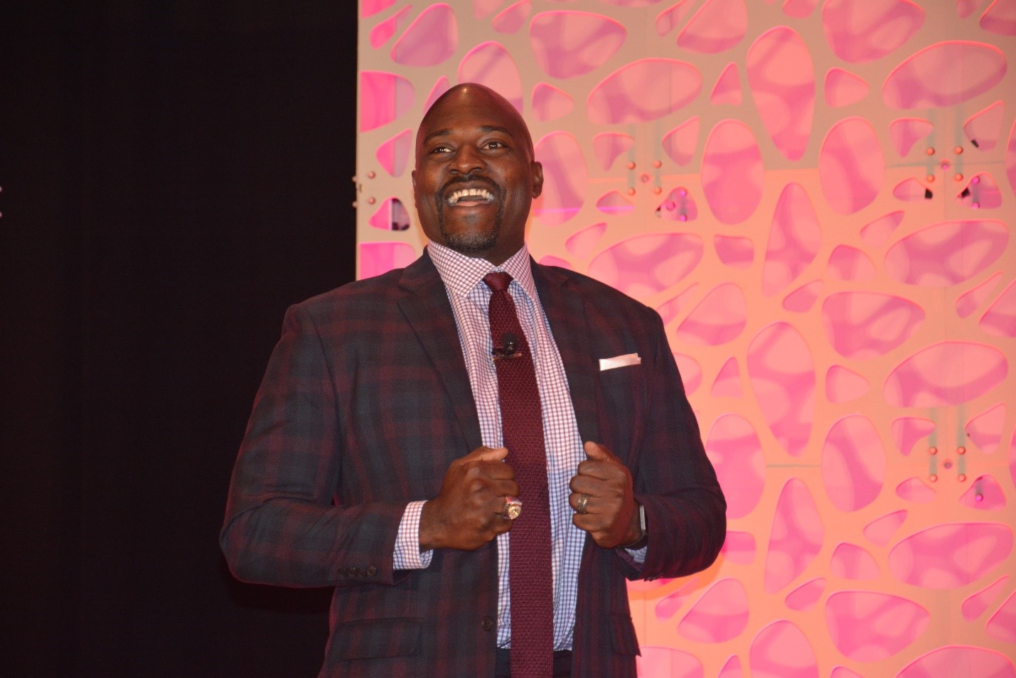 Marcellus Wiley Delivers Powerful Message in Keynote Address at